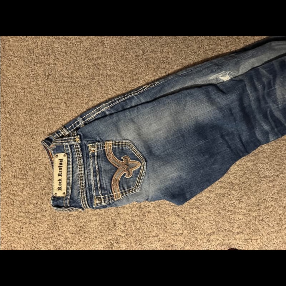 Women’s rock revival jeans